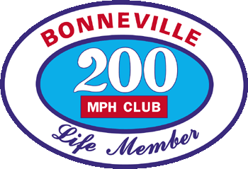 Bonneville 200 MPH Club