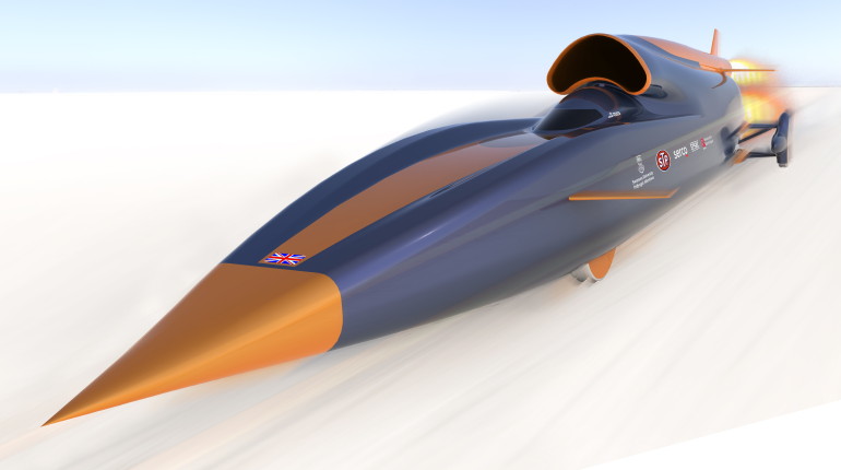 Bloodhound SSC streamliner