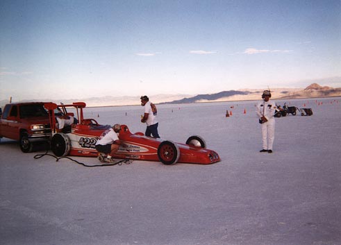 Arriving at the starting line