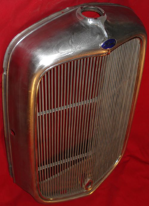 Restored grille