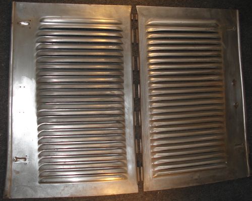 25-louver hood sides