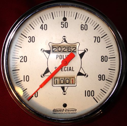 1936 Police Special speedometer