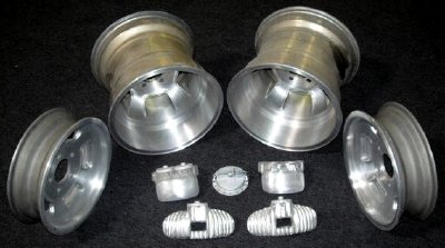 Halibrand wheels and brakes