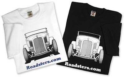 Roadsters.com T-shirts