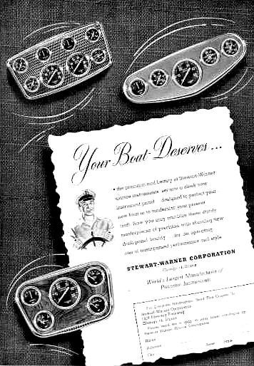 1948 Stewart Warner ad