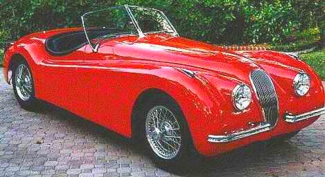 Jaguar XK-120 roadster